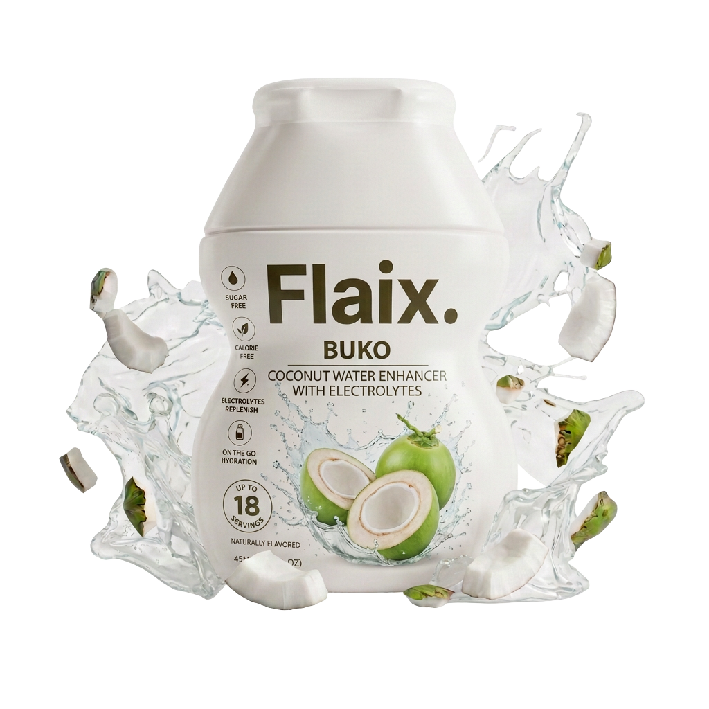 Flaix Tropical Coconut water enhancer bottle