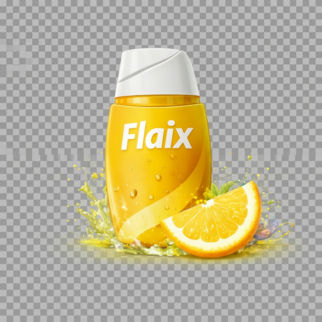 Flaix Classic Lemonade water enhancer bottle